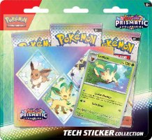 קלפי פוקימון מארז Pokémon Scarlet & Violet SV8.5 Prismatic EVOLUTIONS Tech Stickers Collection