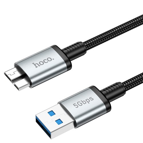 כבל נתונים מהיר במיוחד HOCO  US10 USB-A to Micro-B USB3.0
