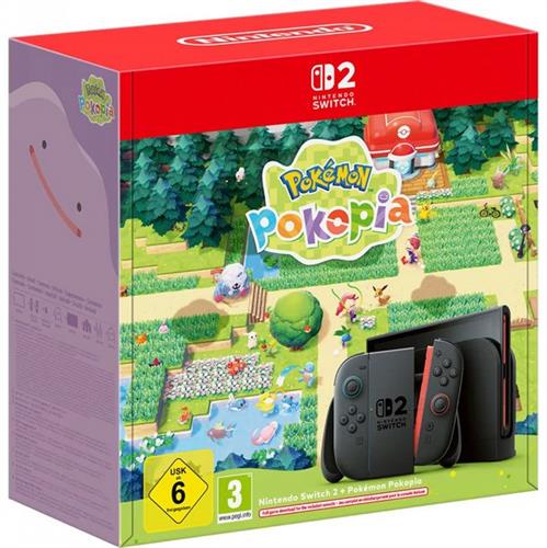 קונסולת Nintendo Switch 2 כולל Pokemon Pokopia