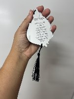 תליון האש שלי עם הבלטה