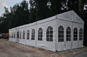 אוהל קבוע 6X12 אלומיניום