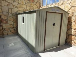 מחסן מתכת פרמיום דגם 2.13X3.19 Garden Top T710