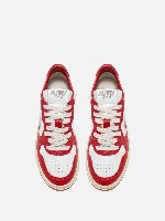 Autry Medalist Low Sneakers White Red
