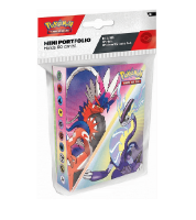 Pokemon TCG: Scarlet & Violet 1 Mini Portfolio 2023 קלפי פוקימון מקוריים מיני אלבום עם בוסטר