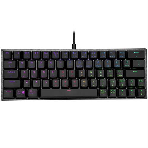 מקלדת גיימינג מכאנית CoolerMaster SK620 Brown Switch עברית/אנגלית