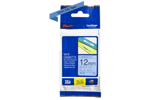 סרט סימון שחור על רקע כחול Brother TZe531 Labelling Tape Cassette 12mmx8m