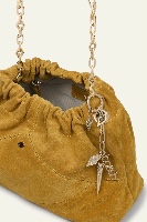 Sac m suede june tote safran