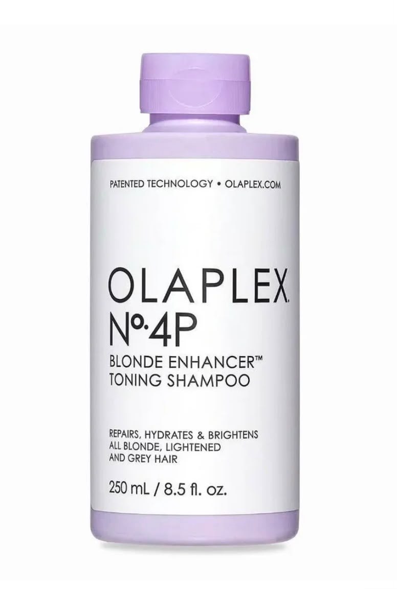 OLAPLEX No.4P Blonde Enhancer Toning Shampoo – שמפו סילבר לשיער בלונד, מובהר ואפור