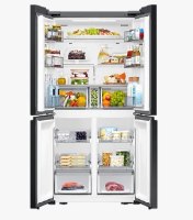 מקרר 4 דלתות 648 ליטר Samsung BeSpoke RM70F63REW Kitchen Fit - צבע לבן