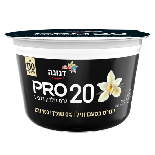 יוגורט פרו בחלבון בטעם וניל 0% שומן