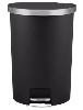 שחור - פח אשפה עם דוושה מבית אקו Eko Hanna EK6221 55L
