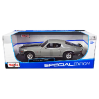 דגם מכונית שברולט קמרו - Maisto 1971 Chevrolet Camaro gray 1:18