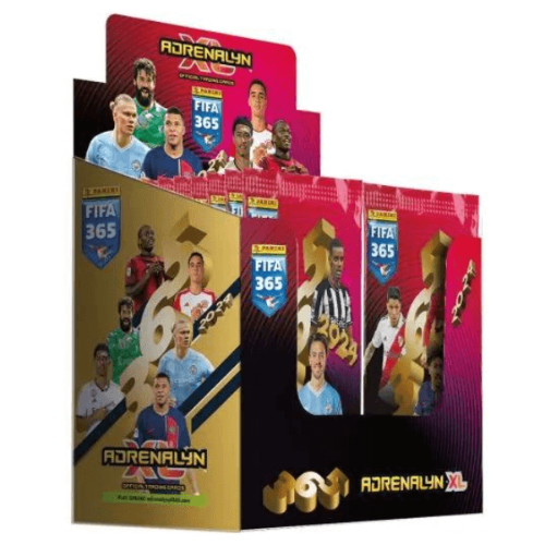 Panini FIFA 365 Adrenalyn XL 2024 - Box קופסת 50 חבילות קלפי כדורגל מקוריים