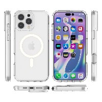 חבילת הגנה מושלמת לאייפון IPHONE 16 PRO MAX עם זכוכית מושחרת