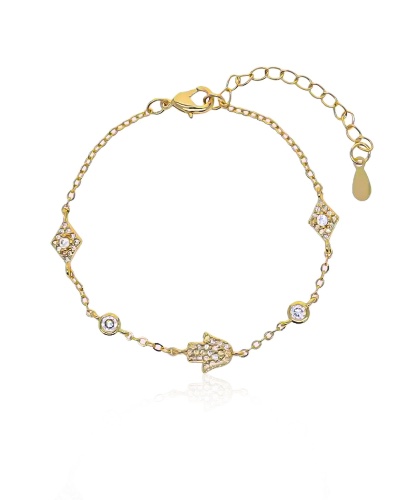 Hamsa Bracelet Gold