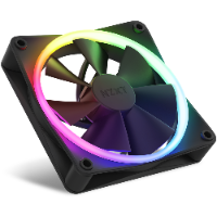 סט 3 מאווררים ובקר NZXT F120RGB 120MM RGB BLACK TRIPLE PACK FANS