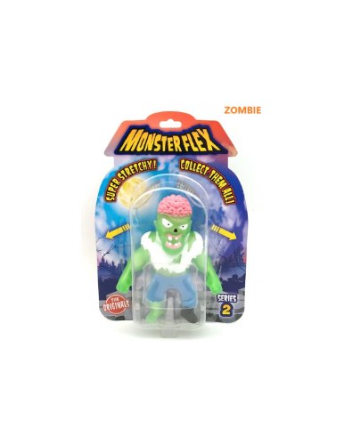 דמות גמישה זומבי 15 ס"מ - מסדרת Monster Flex