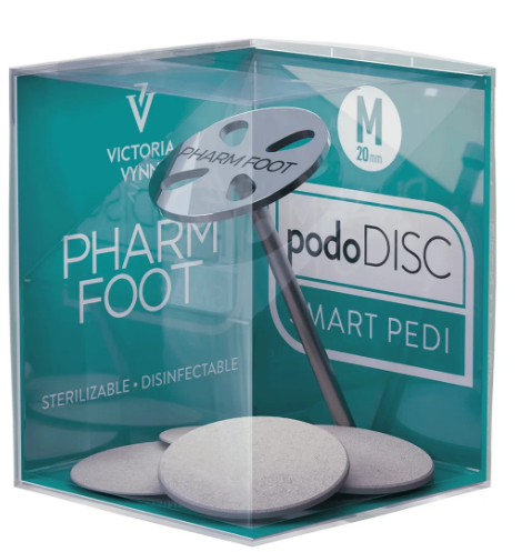 Pharm Foot PODO DISC | דיסק מתכת לפדיקור מקצועי ופודיאטריה - מידה M