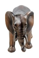 פסל פיל ברונזה 32 ס"מ Bronze Elephant