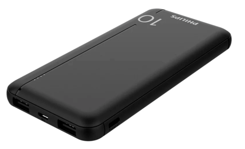 סוללת גיבוי בהספק של Philips 10,000mAh פיליפס Power Bank