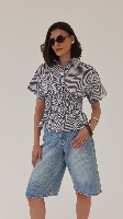 חולצת לקסי- שחורה