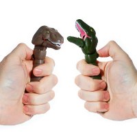 עט דינוזאור נוגס Dinosaur Biting Pen – מיקס צבעים