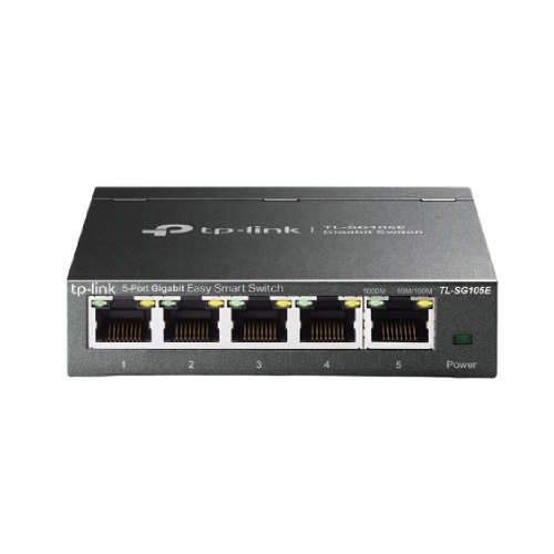מתג Easy Smart ‏TP-Link TL-SG105E עם 5 יציאות 1Gbps