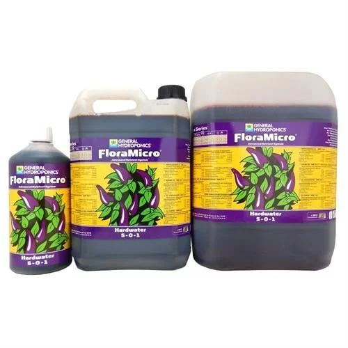 פלורה מיקרו מים קשים 10 ליטר Flora Micro Hard water