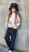 מכנס ג׳ינס רחב