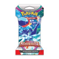 קלפי פוקימון חבילה מוסלבת Pokemon TCG Scarlet & Violet Paldea Evolved Sleeved Booster Pack