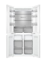 מקרר מקפיא  תחתון 4 דלתות האייר זכוכית לבנה  Haier HRF4850FW