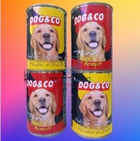 שימורים לכלב נתחי עוף והודו ברוטב 405 גרם DOG&CO