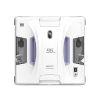 מנקה חלונות רובוטי Hobot S6 Pro – מראה מלמעלה של פריט בודד בצבע לבן עם נגיעות סגולות