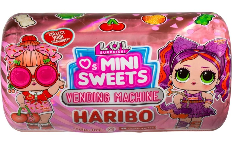 L.O.L. Surprise Loves Mini Sweets X Haribo Vending - קפסולה מיני ממתקים