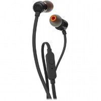 אוזניות JBL T110 - עם מיקרופון ושלט מובנים ע"ג הכבל - בצבעים שונים