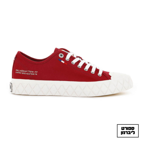 PALLADIUM | פלדיום - Palladium Palla Ace Canvas סניקרס פלדיום נשים | אדום