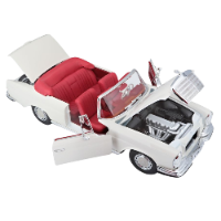 מכונית מרצידס בנץ  - Maisto 1967 Mercedes-Benz 280 SE  (Cream) 1:18