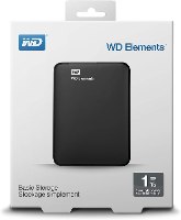 WD ELEMENTS PORTABLE 1TB 2.5" USB3.0