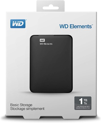 WD ELEMENTS PORTABLE 1TB 2.5" USB3.0