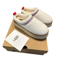 UGG tazz braid White  -  נעלי האג
