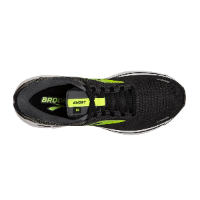 נעלי ריצה גברים 2E Ghost 14 צבע שחור ירוק | BROOKS | ברוקס
