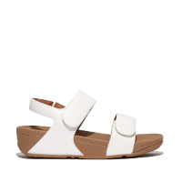 Fit Flop Lulu Adjustable Back Strap Sandals Urban White סנדלי נשים לולו רצועה לבן
