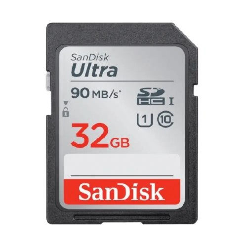 כרטיס SD SanDisk Ultra 32GB בתקן UHS-I סנדיסק