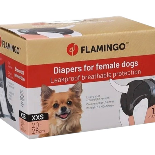 FLAMINGO | חיתולים לנקבות | XXS | מארז 12 יח'