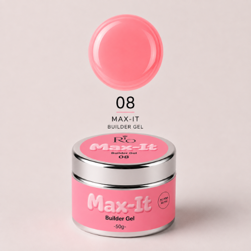 ג'ל בנייה Max-it 08 - ורוד מסטיק