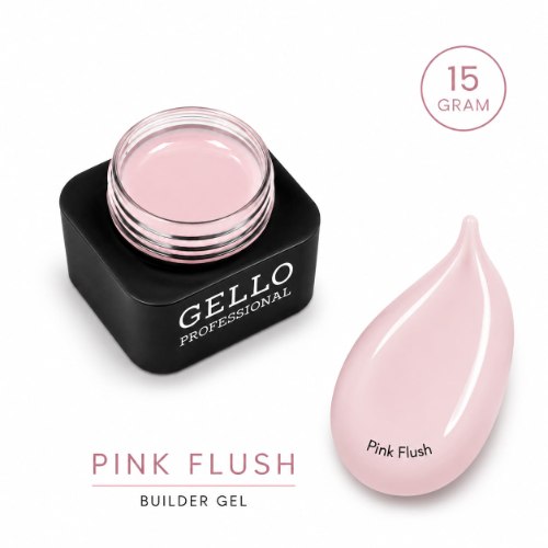 ג'ל בנייה 15 גרם- GELLO|PINK FLUSH