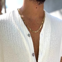 Cono necklace Gold 6mm