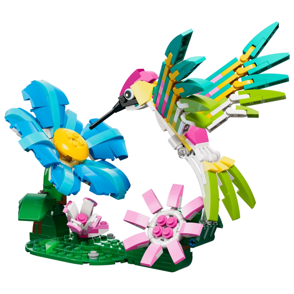 לגו חיות בר יונק דבש צבעוני 31384 LEGO Wild Animals Colorful Hummingbird