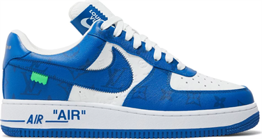 Louis Vuitton x Air Force 1 Low White Team Royal