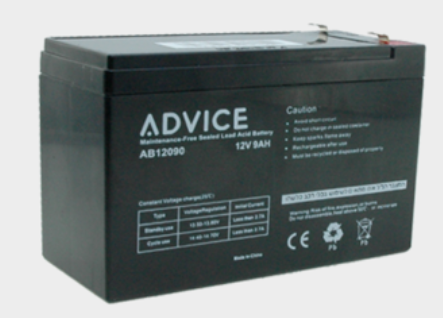 מצבר נטען לאל פסק 12V 9AH אדוויס Advice